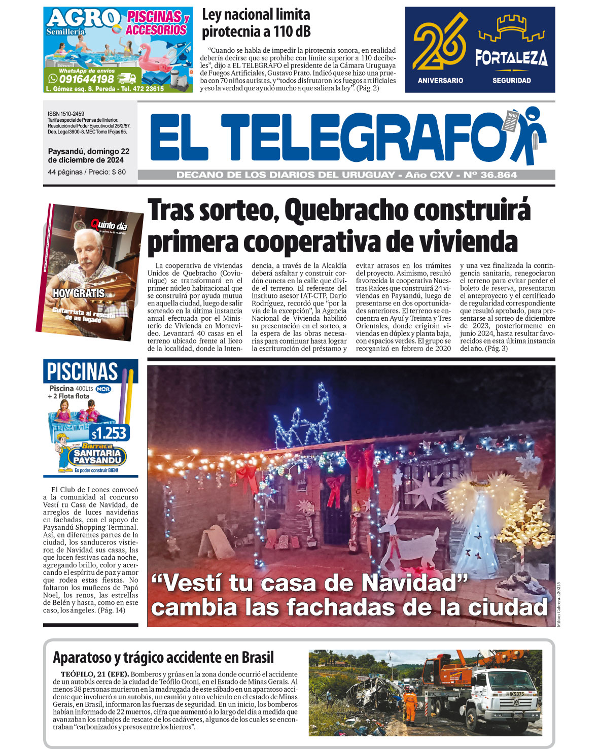 Revista Quinto D A Diario El Tel Grafo