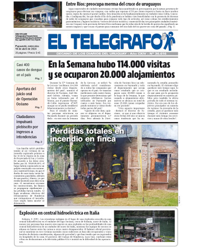 Diario En PDF – 10/04/2024 – Diario El Telégrafo